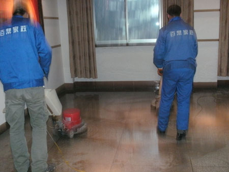 保潔服務現(xiàn)場